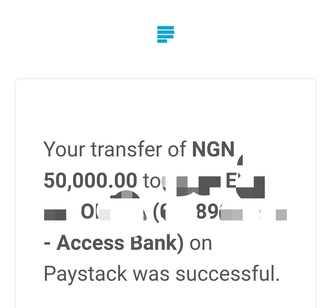 We helped an elderly person with 50k