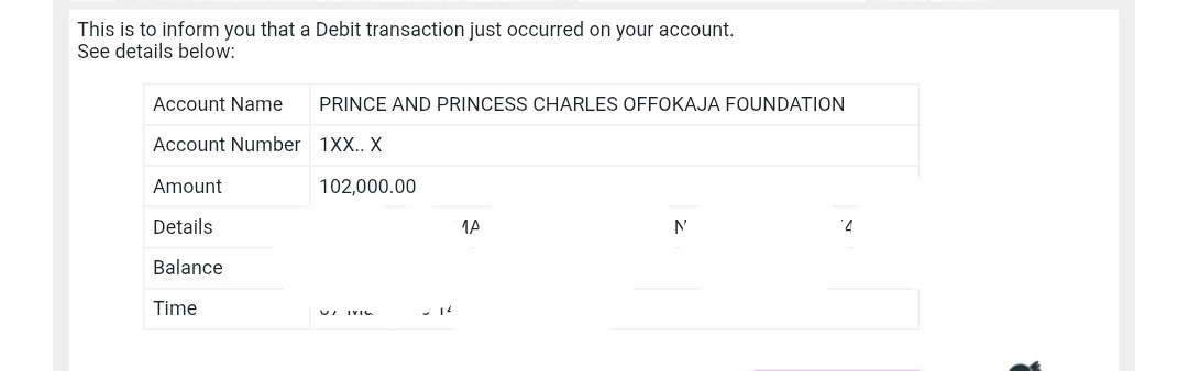 Offokaja Foundation contributes 100k to pay off medical bill of accident victim